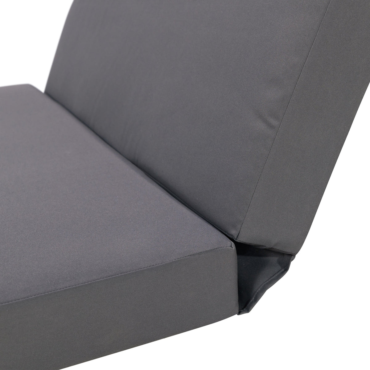 Gray Broadway Ian Chaise Lounge Cushion (Triple Folds)