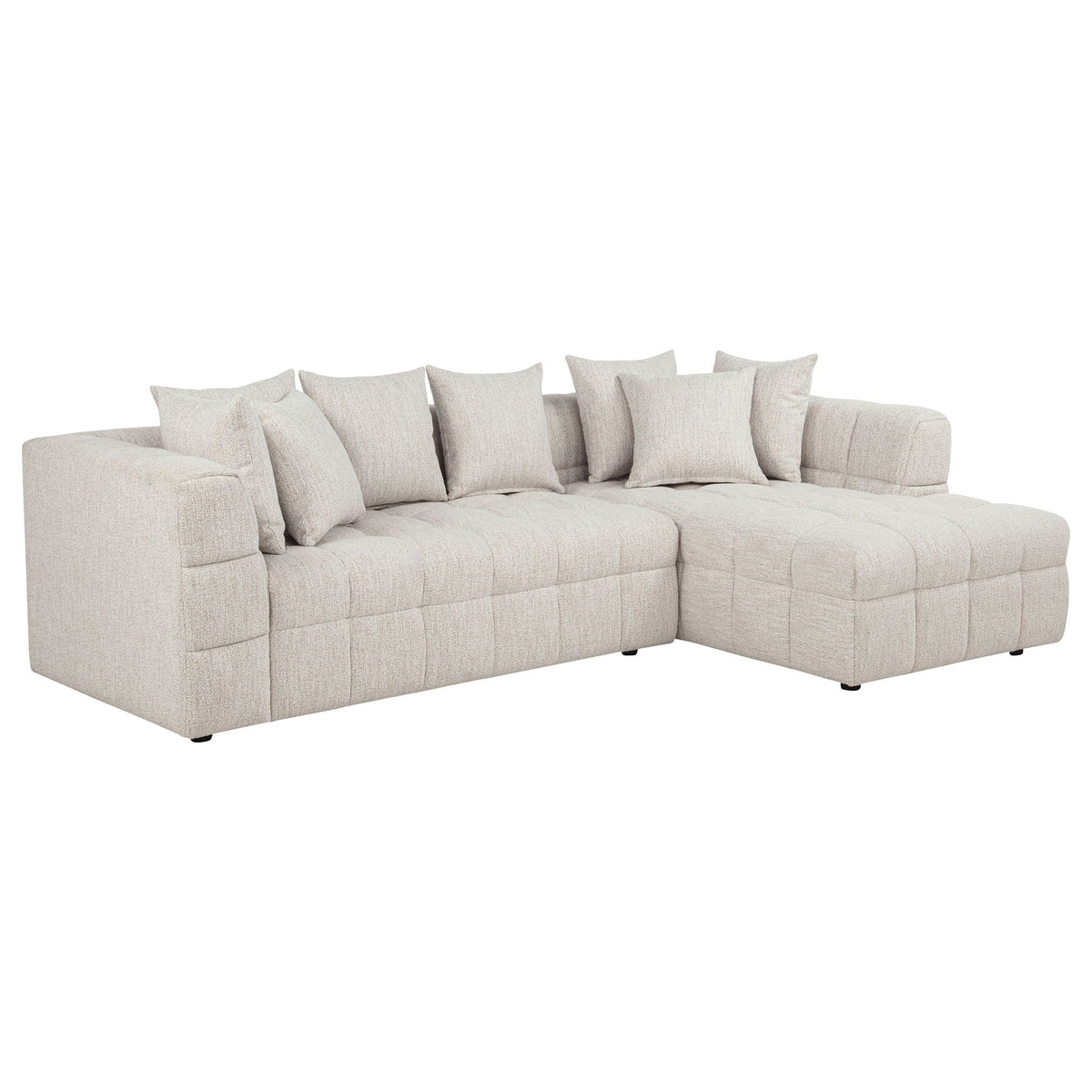 Amara 2-Piece Upholstered Sectional Sofa