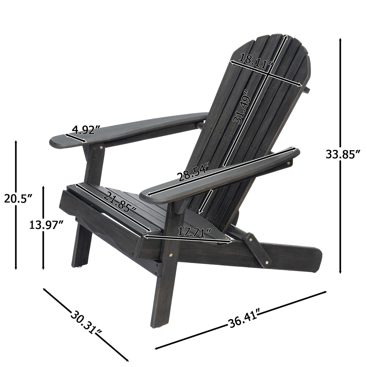 Malibu Adirondack Chair