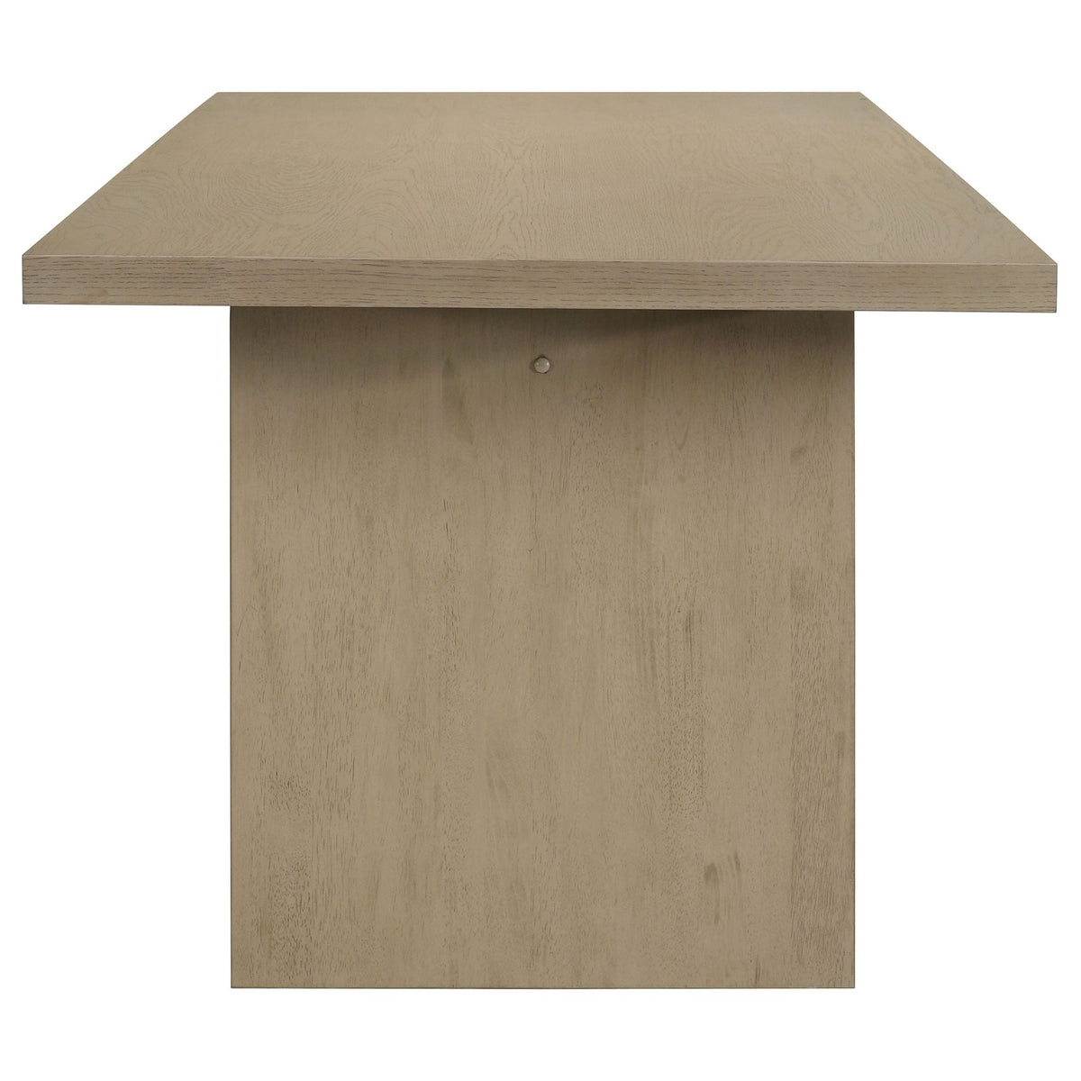 Decker 7-piece 82-inch Rectangular Dining Set Cream and Natural Oak