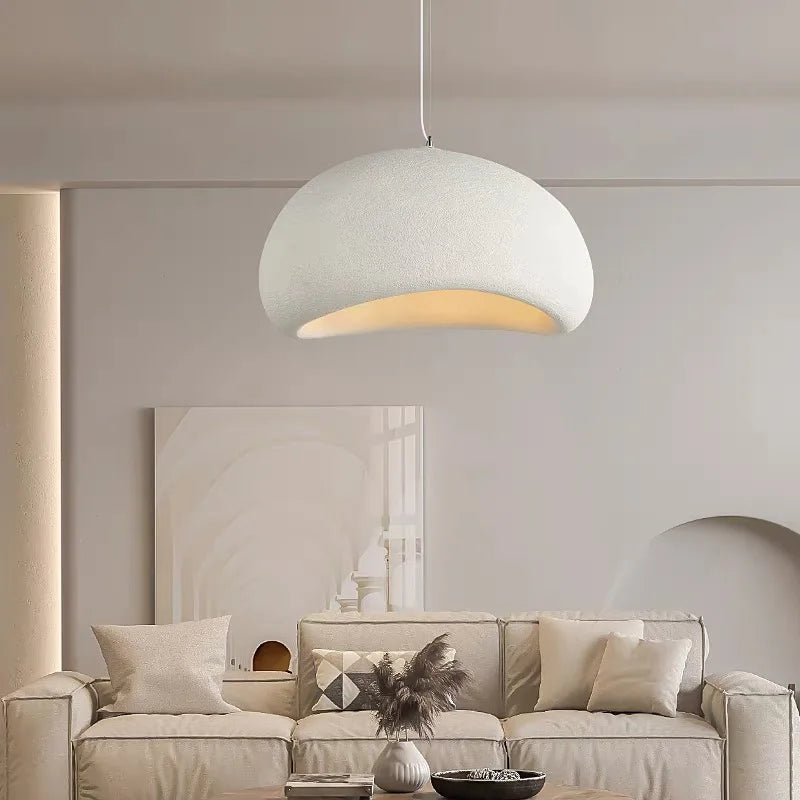 Modern LED Ceiling Chandelier Lights for Living Room Bedroom Dining Room Pendant Lights Nordic Wabi Sabi Home Decor Hanging Lamp