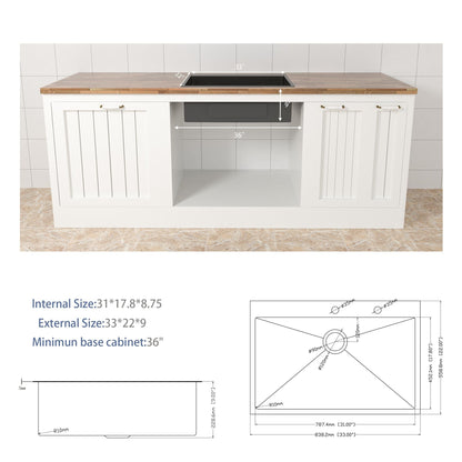 Topmount Stainless Steel Kitchen Sink