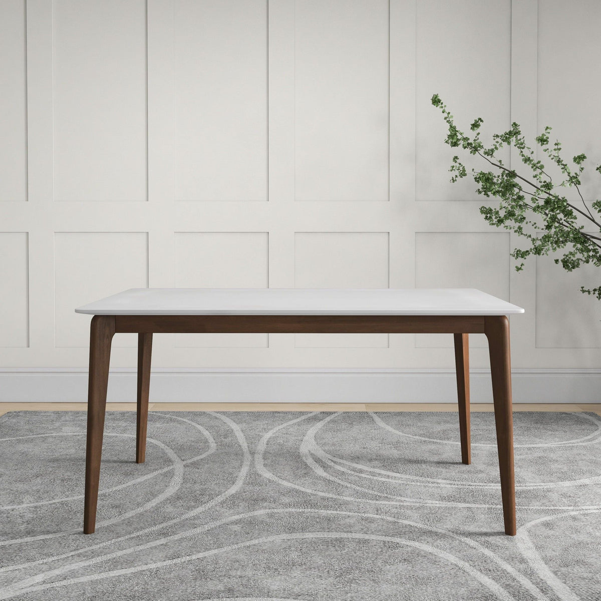 Levi - Modern Style Rectangular Dining Kitchen Table