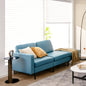 Modular 3-Seat L-shaped Sectional Sofa with Reversible Chaise and 2 USB Ports-Green