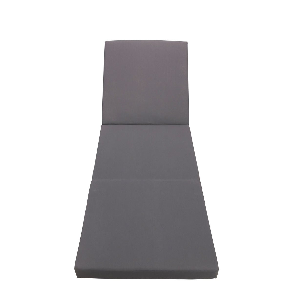 Gray Broadway Ian Chaise Lounge Cushion (Triple Folds)