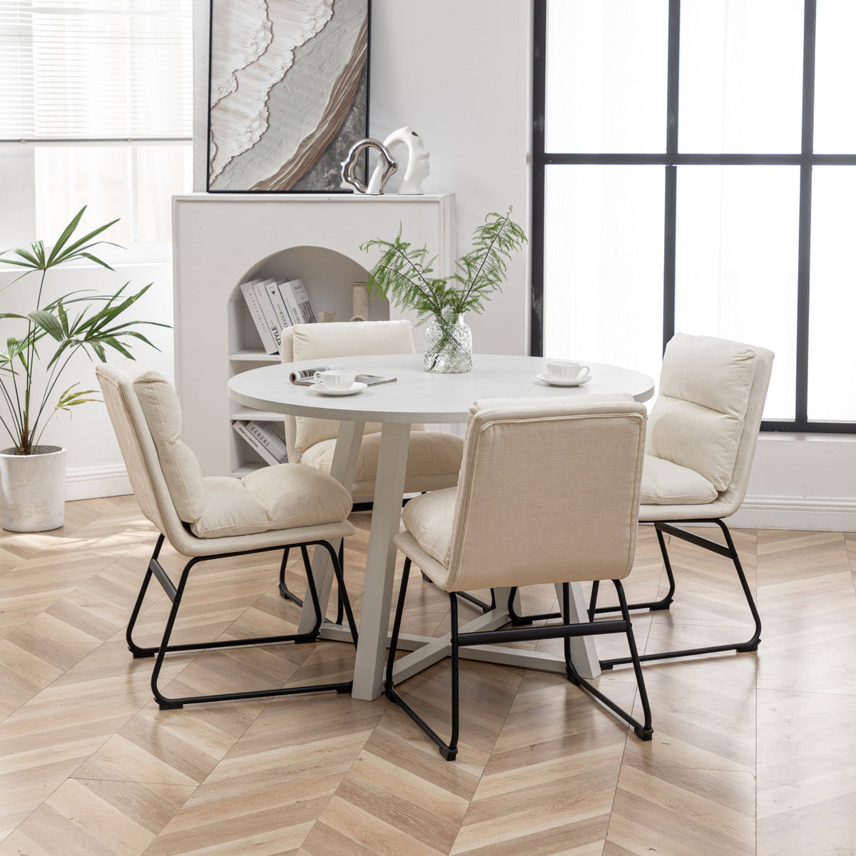 Innes 5-Piece Round Dining Set