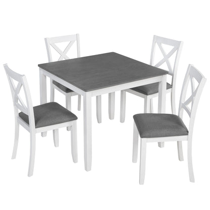Modern Dining Table Set With Chairs For Kitchen