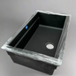 FRANKE UnderMount Single Basin Granite Kitchen Sink 32" Matte Black PKG110310NY (New Other- Distressed Packaging)