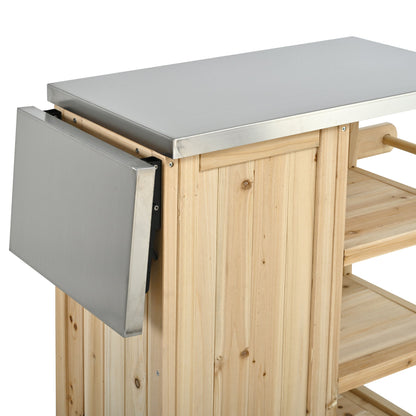 Foldable Outdoor Kitchen Island Patio Kitchen Island