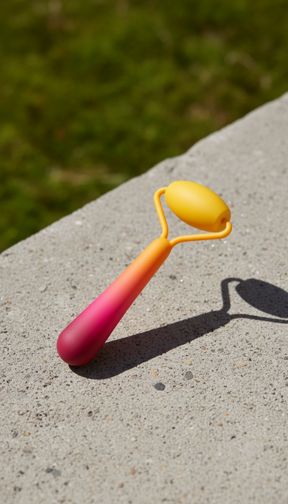 Silicone Face Roller in a new setting