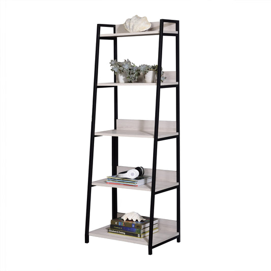 Wendral Natural & Black Finish 24"W Bookshelf