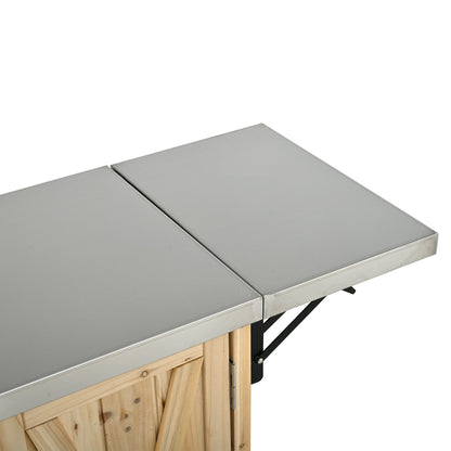 Foldable Outdoor Kitchen Island Patio Kitchen Island