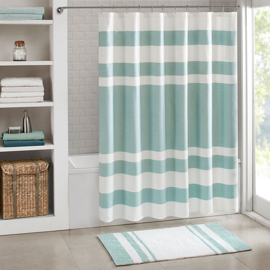 Shower Curtain with 3M Treatment Aqua 72x72