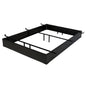 California King Hotel Style Metal Bed Base Bed Frame in Espresso 7.5-inch High
