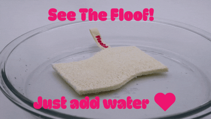 Floofah Luffa Fiber Kitchen Sponge
