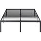 King 18-inch Metal Platform Bed Frame with Under-Bed Storage Space