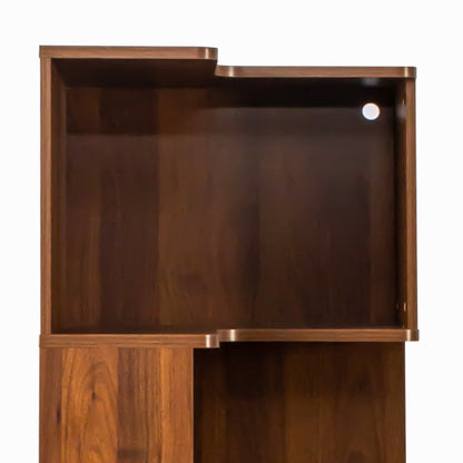 Corner Book Shelf - 5 Tier Corner Bookshelf