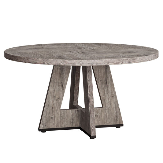 Round Dining Cross Base Kitchen Table