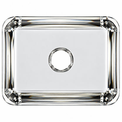 Elkay Lustertone 20-1/2" Undermount Single Basin Stainless Steel Kitchen Sink with Basket Strainer Model:ELUH1814PD