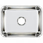 Elkay Lustertone 20-1/2" Undermount Single Basin Stainless Steel Kitchen Sink with Basket Strainer Model:ELUH1814PD